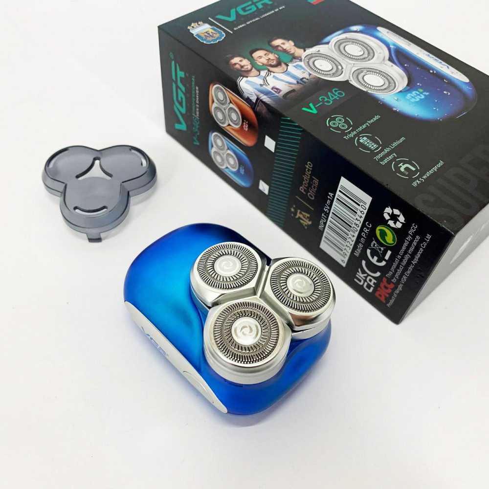 Бритва професійна для гоління VGR, Вологостійка електрична бритва, Бритви електричні NH-23 Львів - фото 4