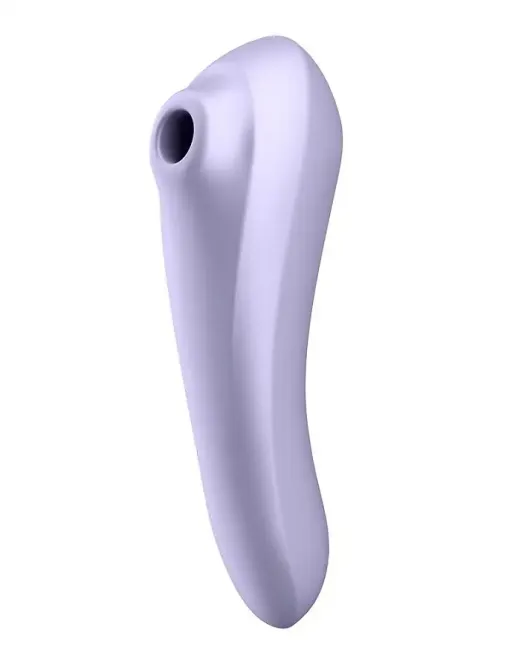 Смарт-вібратор та вакуумний стимулятор 2в1 Satisfyer Dual Pleasure Mauve Львов - изображение 4