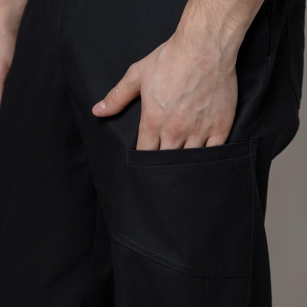 Мужские темно-серые джоггеры весенние с карманами Pobedov Vortex Киев - изображение 7