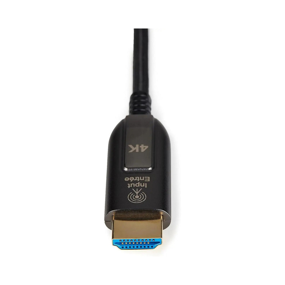 Кабель HDMI шнур волоконно-оптичний плетений 10 м 4K 60 Гц 18 Гбіт/с Ethernet ARC чорний сумісний з телевізором і приставкою Київ - фото 3