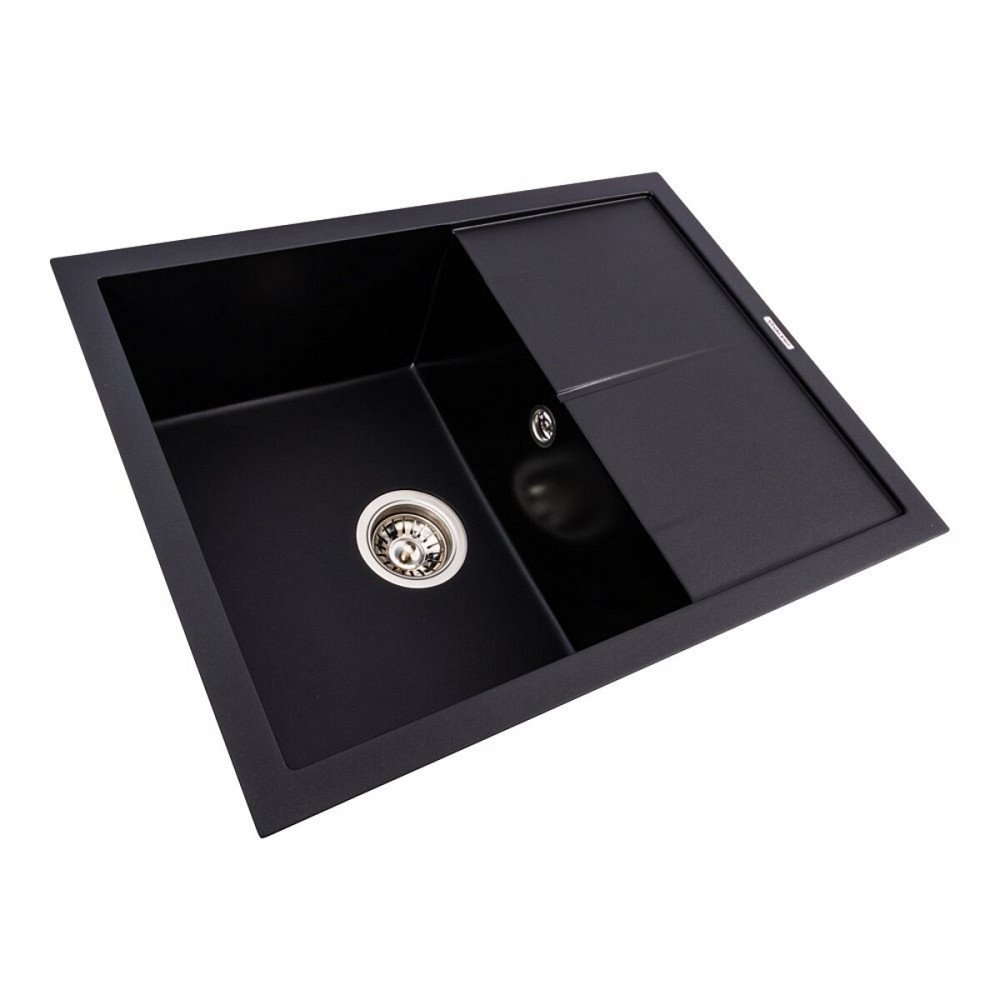 VALESO Гранітна мийка VALESO CRIPTA 6550 матова Чорна Киев - изображение 2