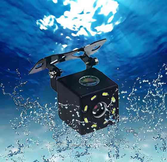 Универсальная камера заднего вида для автомобиля черный Киев