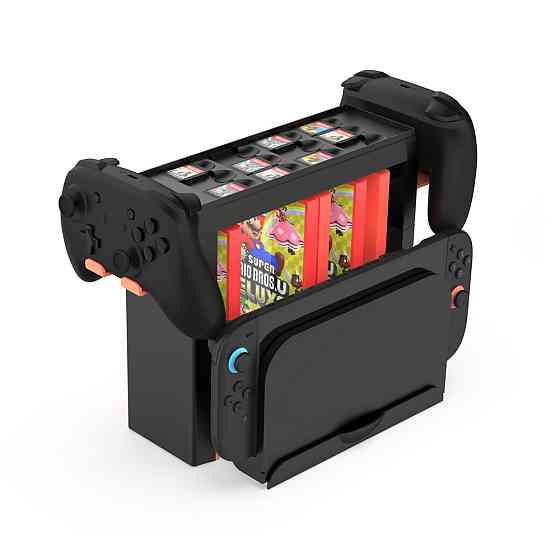Підставка Switch 2/Switch/OLED для консолі геймпада картриджів Dobe TNS-19051B Київ