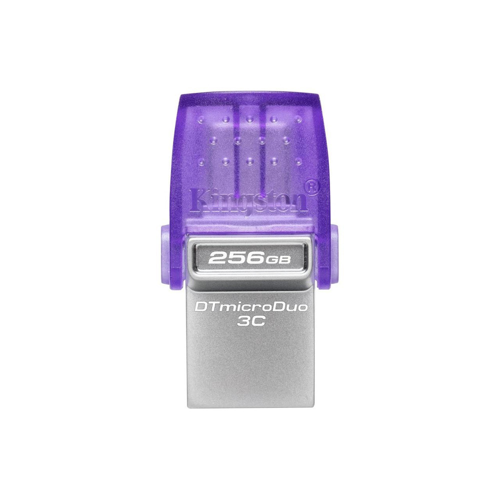 Флеш-накопичувач Kingston USB 3.2 DT microDuo 3C 256GB (Type-A/Type-C) (200Mb/s) Київ - фото 5