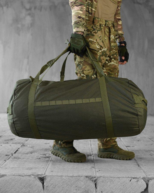 Баул кордюра 120 л олива НП4932 Одесса - изображение 1