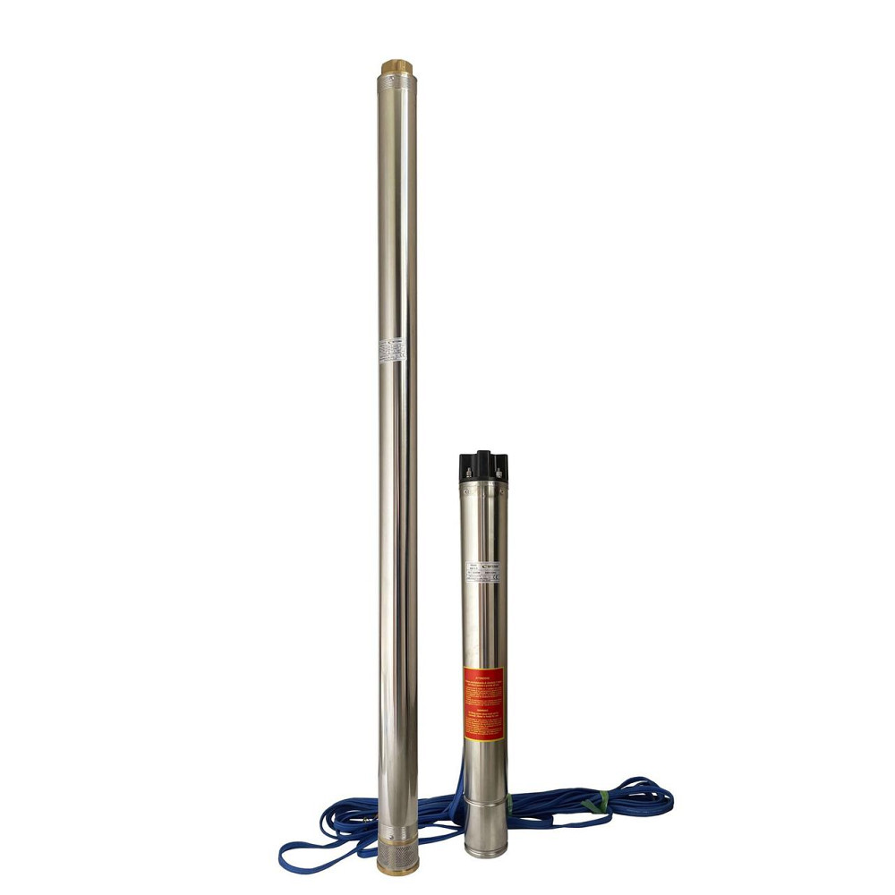 Насос свердловинний з підв, стійк, до піску OPTIMA 4SD16/28 7,5 кВт 153м 3-фазний ( 2 частини ) (000020909) Київ - фото 1