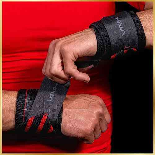 Кистьові бинти VNK для посиленої фіксації зап'ястків під час жиму штанги захисту зап'ястків під час тренувань Київ