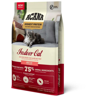 Сухой корм для кошек ACANA Highest Protein Indoor 4.5 кг (0064992723989) Винница - изображение 3