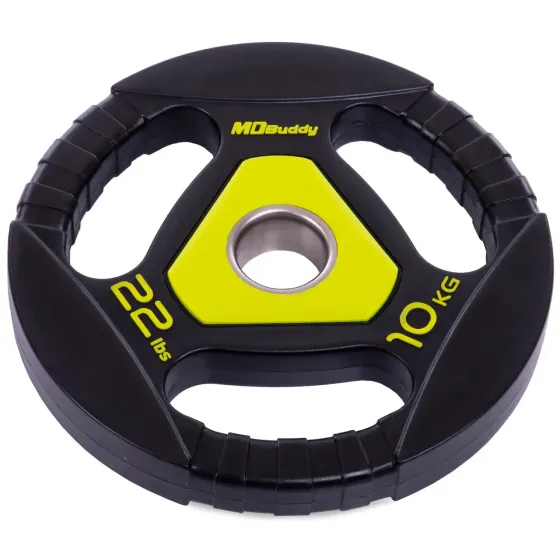 Диск поліуретановий 10 кг на гриф 50 мм Zelart TA-2677-10 Київ