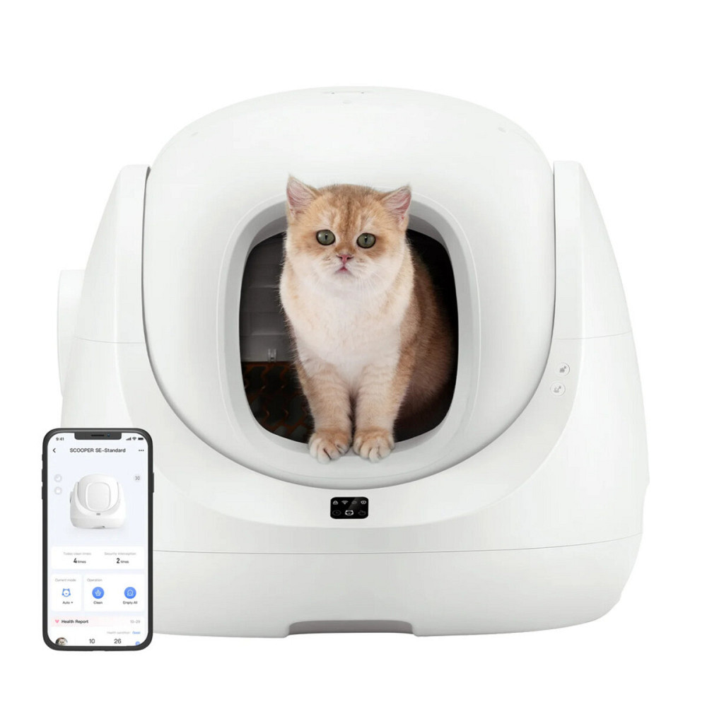 Смарт автоматичний лоток CATLINK Smart Litter Box - Scooper SE Baymax (6972884750842) Київ - фото 2