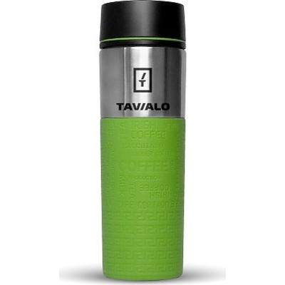 Термокружка Tavialo + 2 ущільнювальних кільця 420 мл Зелений (190420113) Винница - изображение 1