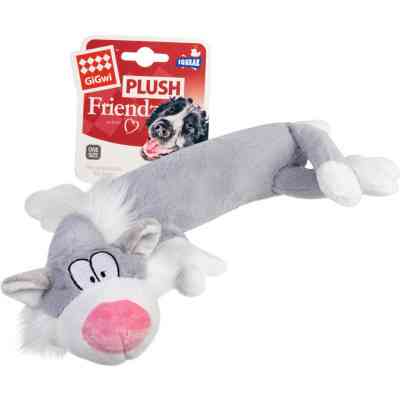 Игрушка для собак GiGwi Plush Кот с пищалкой 63 см (75227) Винница