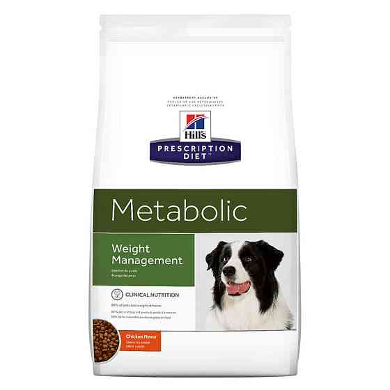 Сухий корм Хіллс Hills PD Canine Metabolic для собак з надмірною вагою 12 кг Вінниця
