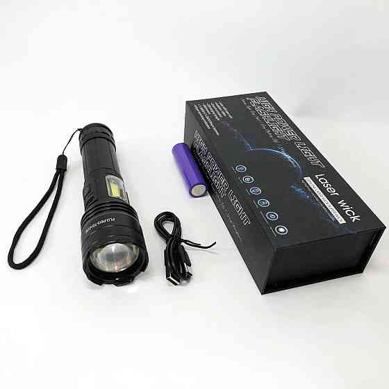 Ліхтарик police оригінал PLD-P815 PM10-TG+COB, Тактичні ліхтарі, Потужні JR-383 пошукові ліхтарі Київ