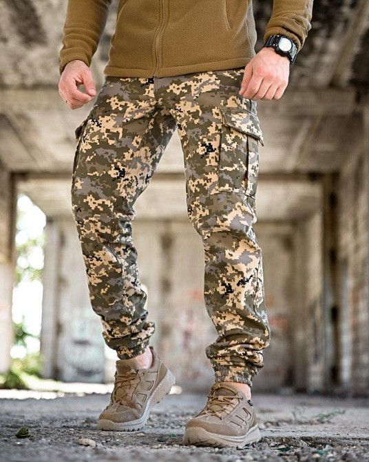 Зимові штани soft shell BANDIT піксель ТР6410 Одеса - фото 1