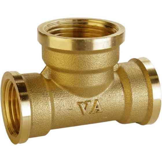 Трійник редукційний 1/2″х3/4″х1/2″ВВВ латунний А0217А Киев