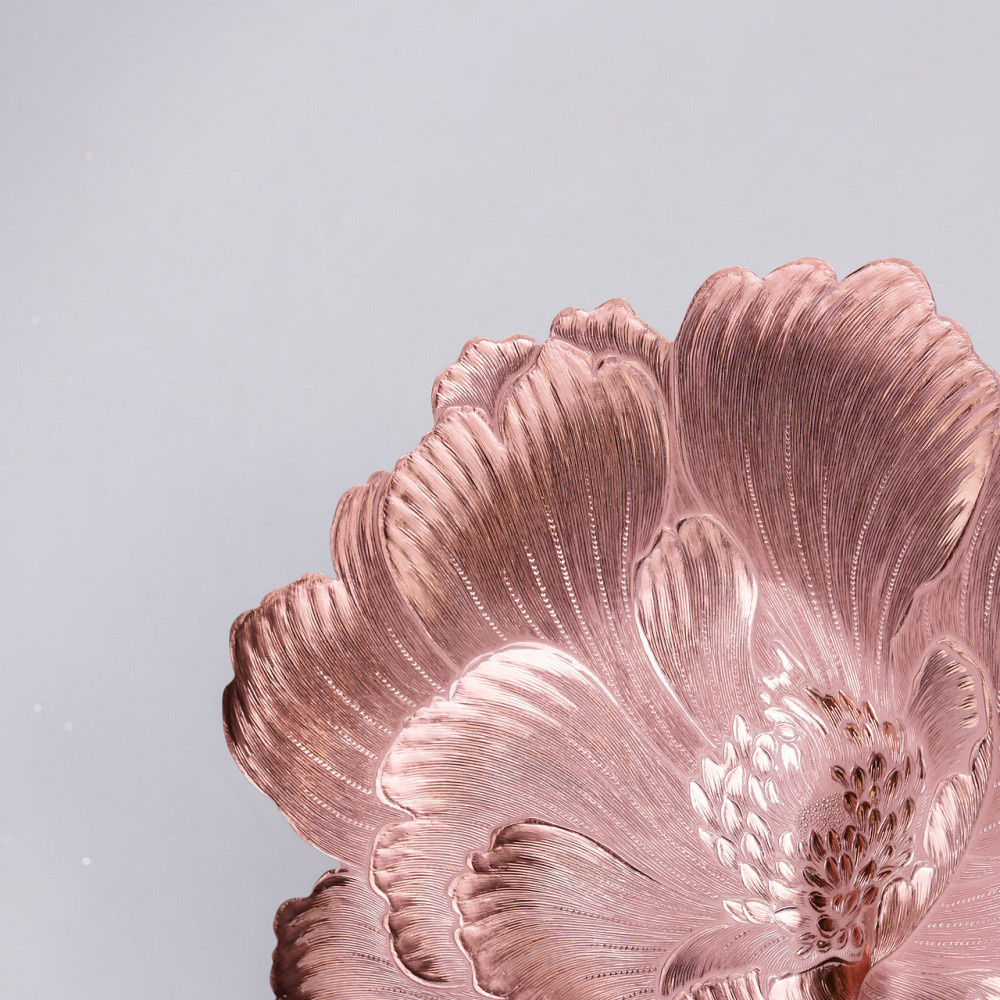 Коврик для сервірування стола Sakura, 38 см, рожеве золото Київ - фото 1