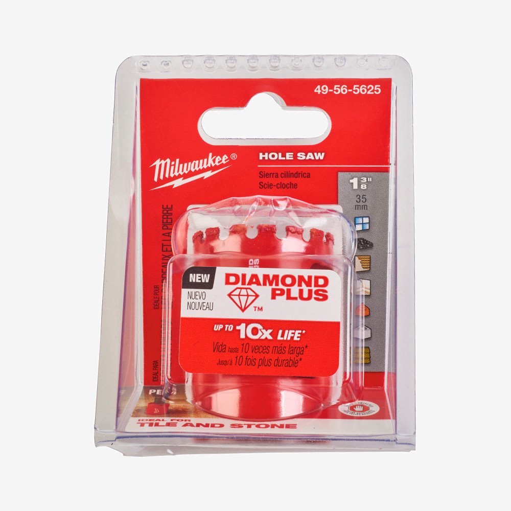 Коронка алмазна Diamond Plus MILWAUKEE, Ø35мм (з різьбою) Одеса - фото 2