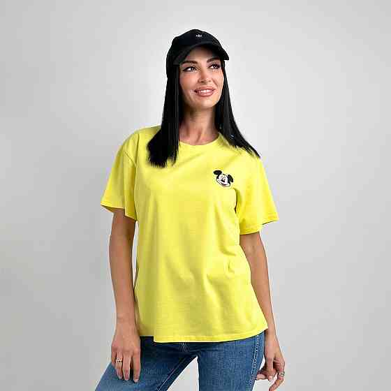 Женская футболка свободного кроя 