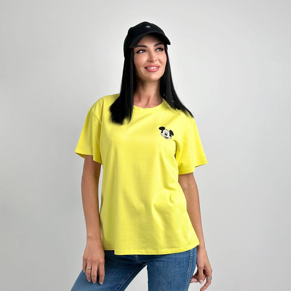 Жіноча футболка вільного крою "Disney" оптом | Батал Київ - фото 5