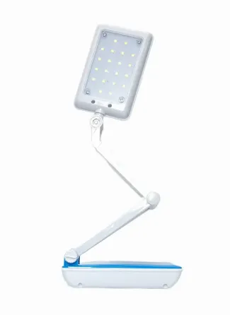 Світлодіодна настільна лампа BL-1018 з 20 LED-діодами, акумулятор, поворот на 270 градусів, 2W Київ