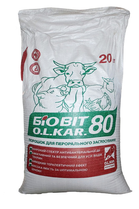 Біовіт-80 20кг (на основі кукурудзяного борошна) Вінниця - фото 1