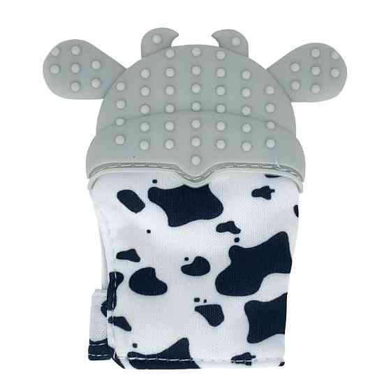 Прорізувач-рукавичка "Корівка" MGZ-0405(Grey) на липучці Вінниця