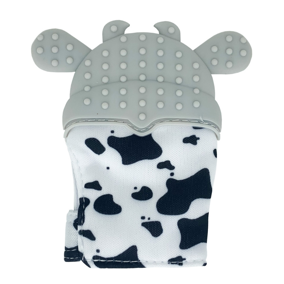 Прорізувач-рукавичка "Корівка" MGZ-0405(Grey) на липучці Вінниця - фото 2