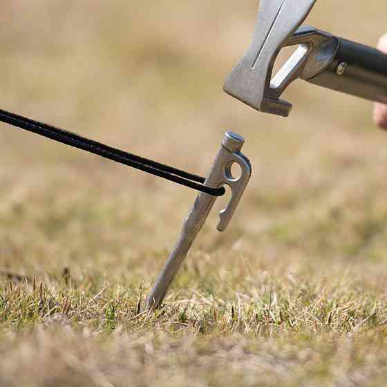 Кілок сталевий Naturehike NH19PJ014, 20 см, сірий Київ