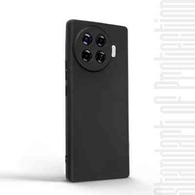 Чехол для мобильного телефона Armorstandart Matte Slim Fit Tecno Spark 20 Pro+ (KJ7) Camera cover Black (ARM75493) Винница