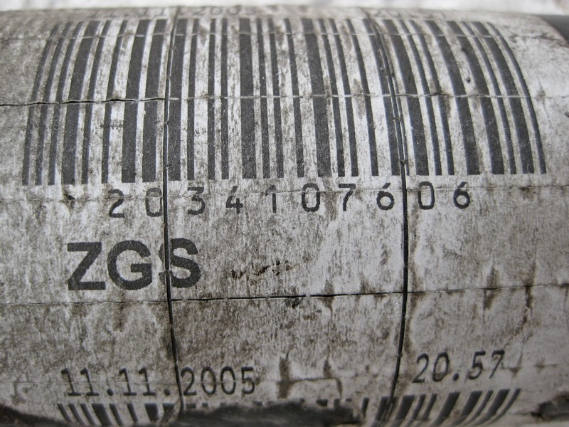 Mercedes-Benz  A2034107606 Задній карданний вал С-Class W203 M112 V6 4matic Одесса - изображение 3