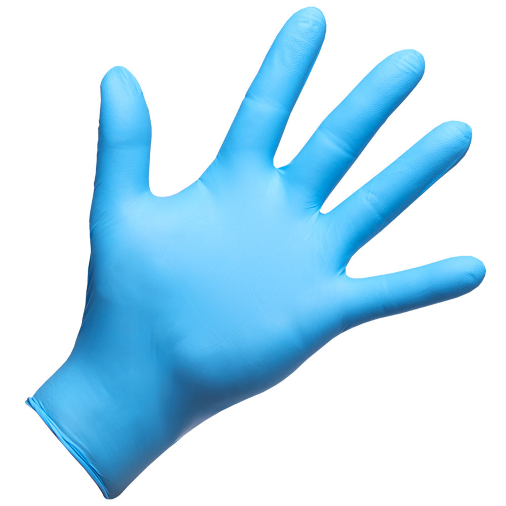 Рукавички нітрилові (0,13мм) одноразові 