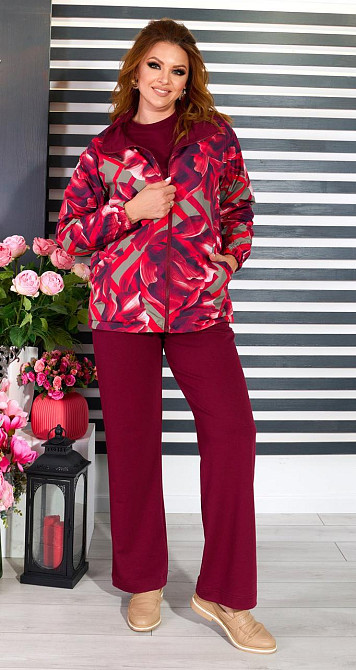 Прогулянковий костюм-трійка (50) Київ - фото 4