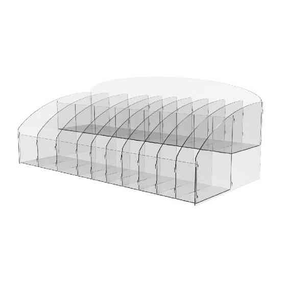 Шоу бокс EKOSTAR для чайных пакетиков 614х290х250 Киев