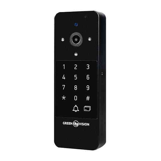 Панель виклику AHD GV-007-M-PV10-160 Black Київ