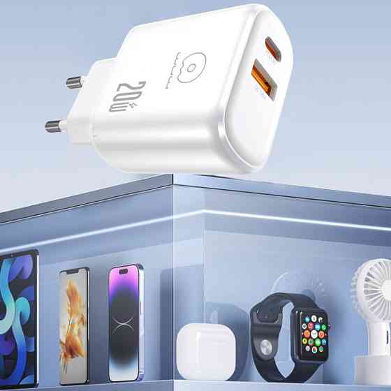 Мережевий зарядний пристрій WUW-C276 PD20W+QC18W Одеса