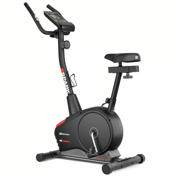 Велотренажер Hop-Sport HS-2080 Spark черно-красный (2025) Киев - изображение 1