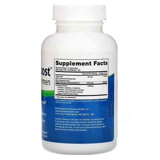 Репродуктивне здоров'я чоловіків Fairhaven Health MotilityBoost for Men 60 капсул Київ