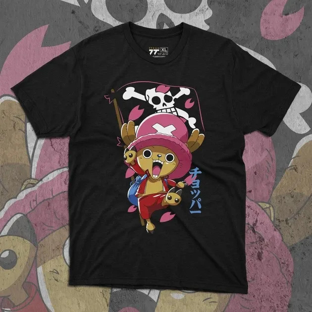 Футболка чоловіча з  принтом Ван Пис Чоппер 2 Розмір 48 Anime1005 Дніпро - фото 1
