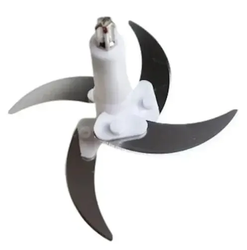 Комбайн кухонный блендер RAF Измельчитель 1000Вт Серебряный Коломия - фото 4