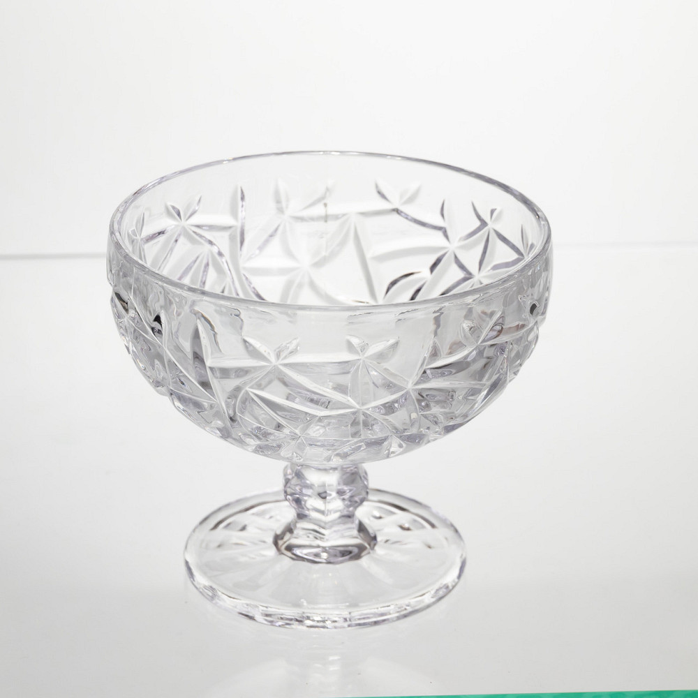 Набір креманок на ніжці 6 штук 340 мл скляні креманки для морозива жле та десертів HP-19-169 Коломыя - изображение 2