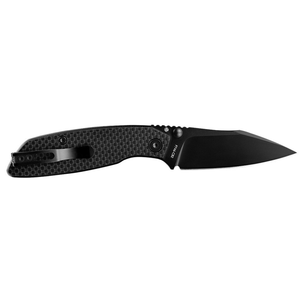 Нож складной туристический Ruike P746-CB2, (8 см) 14C28N / G10 черный Киев - изображение 3