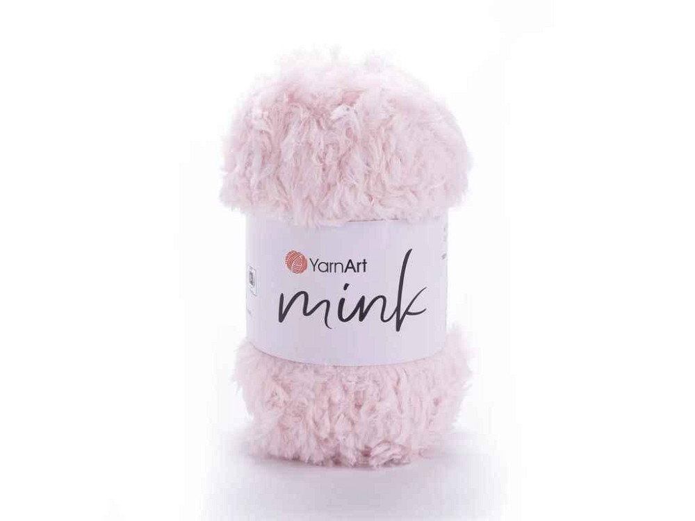 Пряжа Mink розовый 100% полиамид 75м 50г арт.347 10шт/уп ТМ YARNART Киев - изображение 1