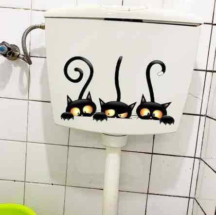 Наклейка на стіну коти декоративна вінілова для інтер'єру Київ