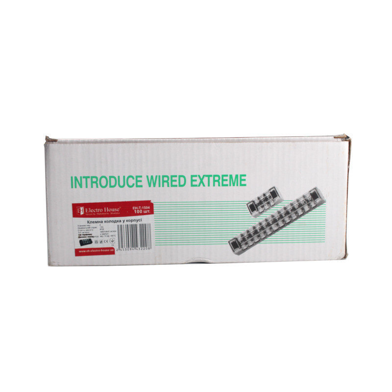 Клеммная колодка в корпусе 4 клеммных пара, 15A Днепр - изображение 4