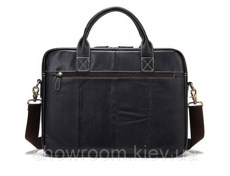 Мужская вместительная сумка для ноутбука Leather Collection (7212) Киев - изображение 2