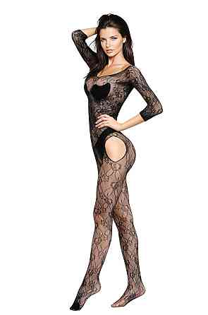 Бодистокинг - Bodystocking 6032, Black, S/L Sex Aura Киев