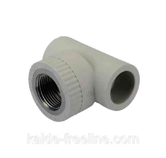 Тройник полипропиленовый с внутренней резьбой Koer ТРВ ∅ 32х1" Харків