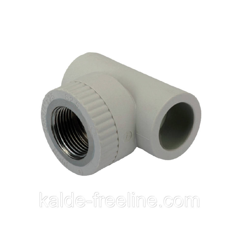 Тройник полипропиленовый с внутренней резьбой Koer ТРВ ∅ 32х1" Харків - фото 1