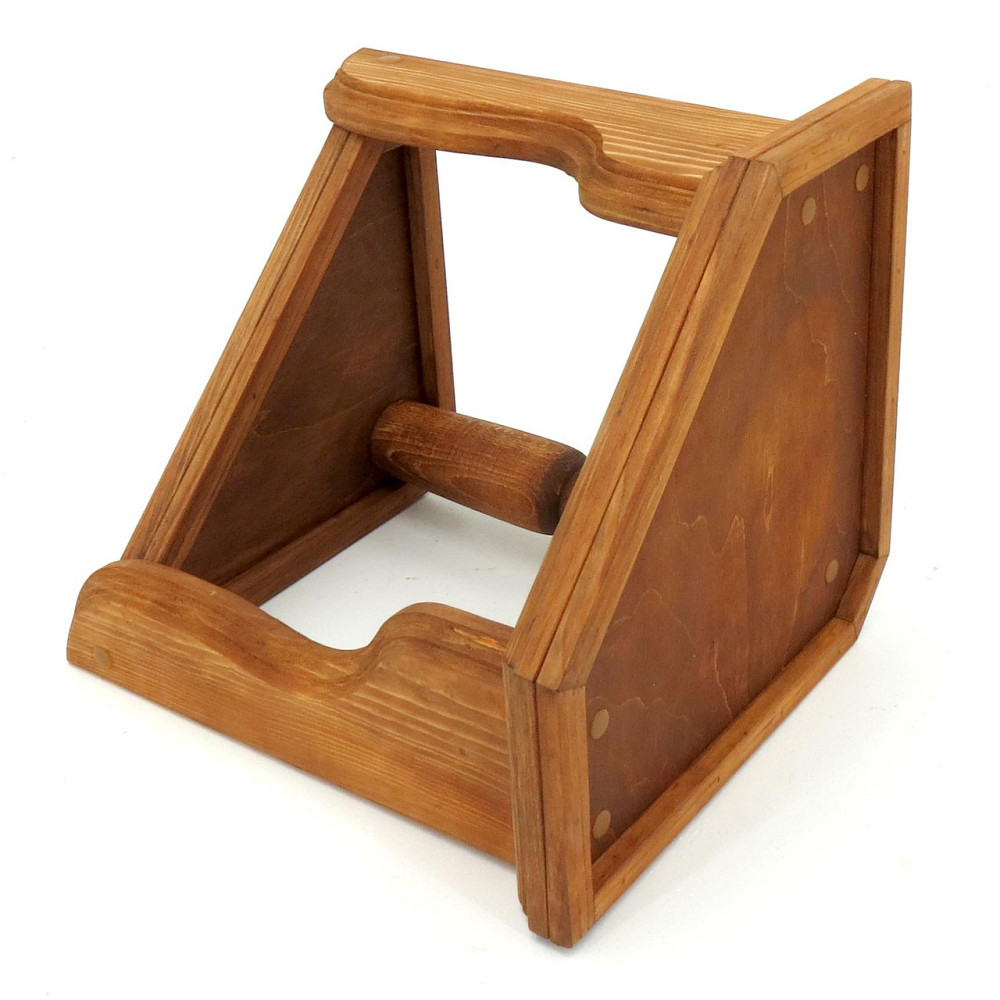 Угловая настенная полка 